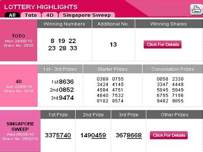 singapore toto 49 results history|Singaporepools – TOTO Results.
